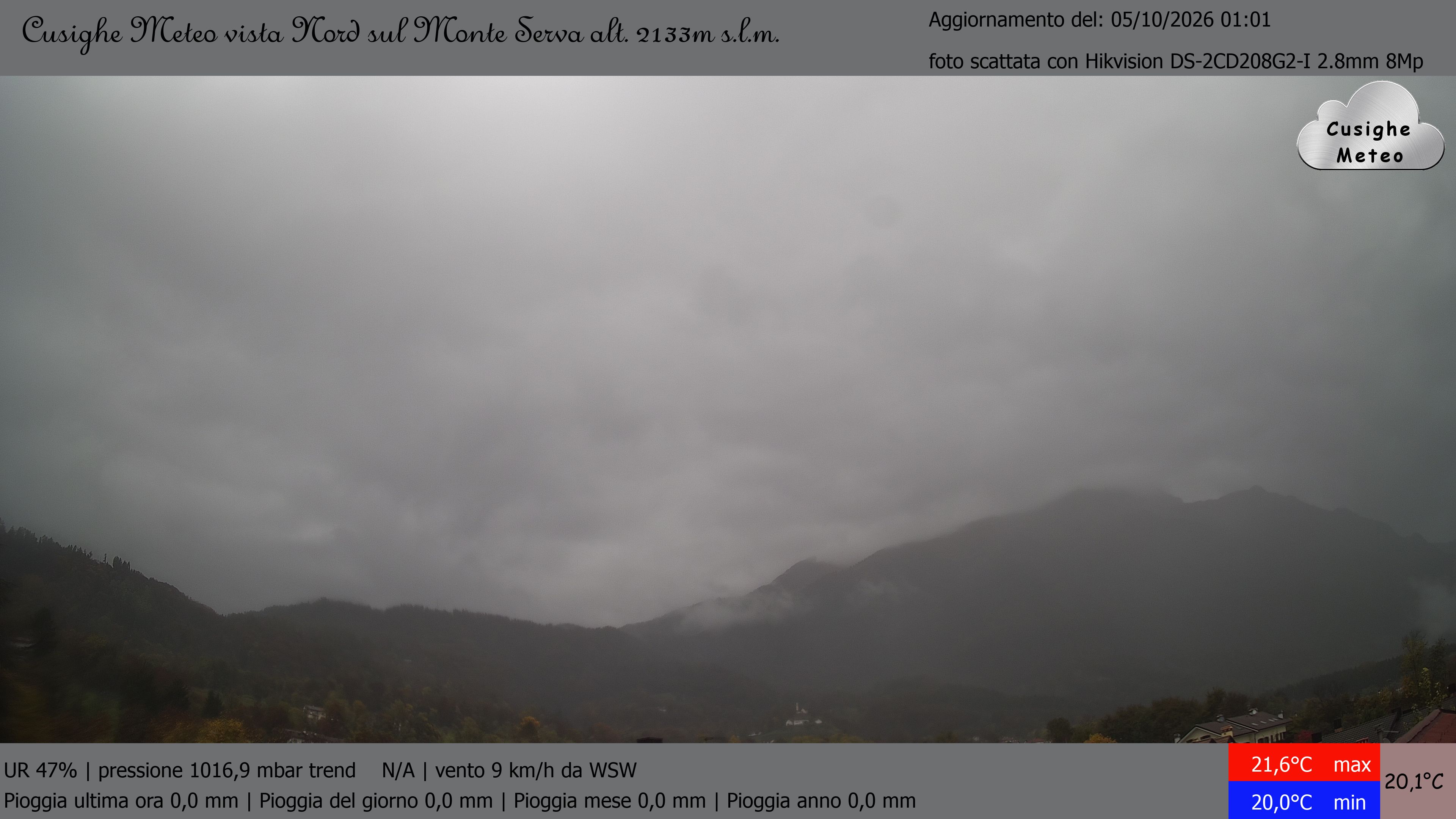 Webcam di Cusighe